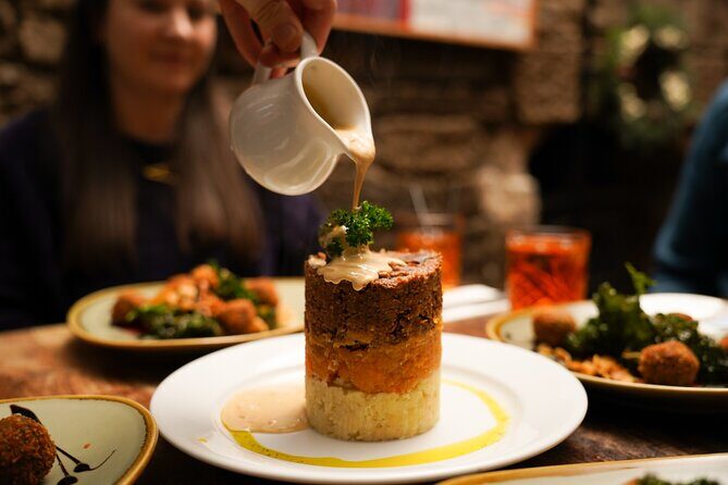 Eating Edinburgh: Old Town Food & Drinks Tour - Arcade Bar Haggis and Whisky Marmalade: The Bold Tasting Stop