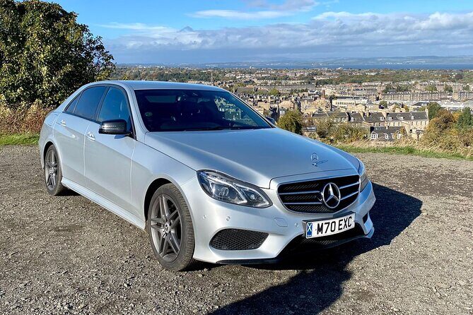 Edinburgh Airport to St Andrews plus return journey private transfer - The Luxury-Vehicle Comfort and Bottled Water Factor