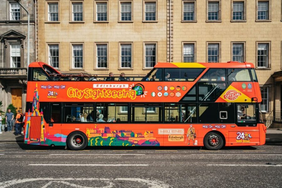 Edinburgh: City Sightseeing Hop-On Hop-Off Bus Tour - Grassmarket and the Royal Mile: the stories that match the view