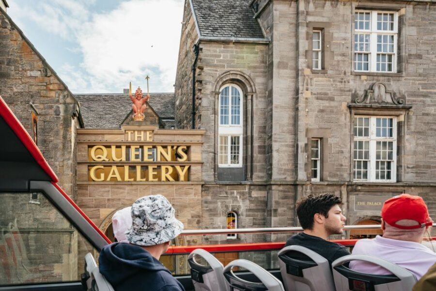 Edinburgh: City Sightseeing Hop-On Hop-Off Bus Tour - Burns Monument and the ride back to Waterloo Place