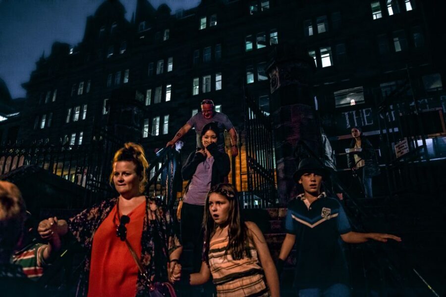 Edinburgh: Comedy Horror Ghost Bus Tour - A midnight-black bus that beats the usual ghost walk