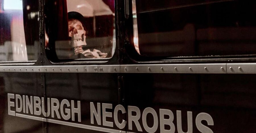 Edinburgh: Comedy Horror Ghost Bus Tour - The graveyard stop: the moment that makes it feel real