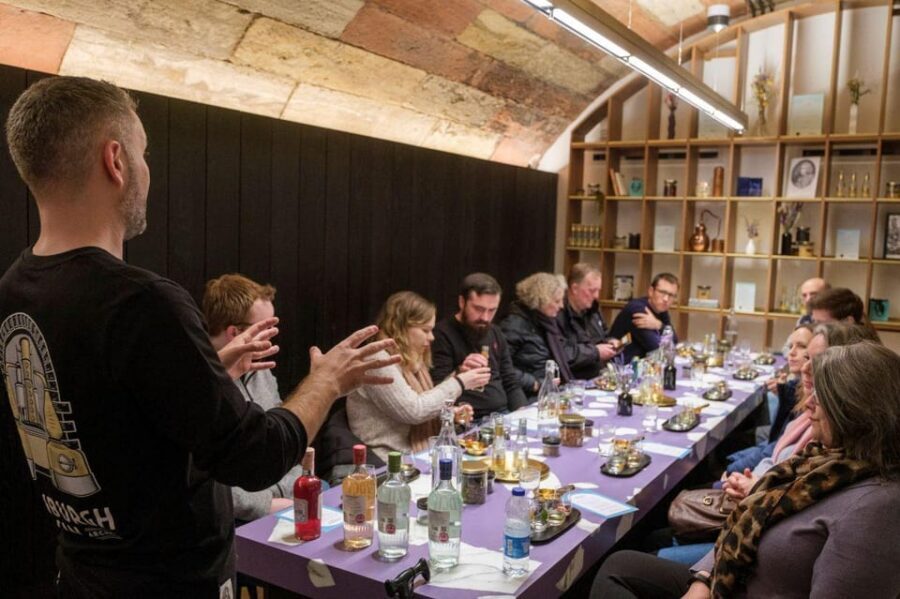 Edinburgh: Gin Distillery Tour and Tasting - Tasting rooms: gins plus mixer-and-garnish pairings (not just neat sips)