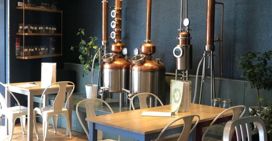 Edinburgh: Guided Gin Tasting at 56 North Distillery - Entering 56 North: the gin bar that sets your expectations