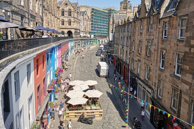 Edinburgh Harry Potter Self-Guided Private Tour - Victoria Terrace viewpoints: turn the city into a scene