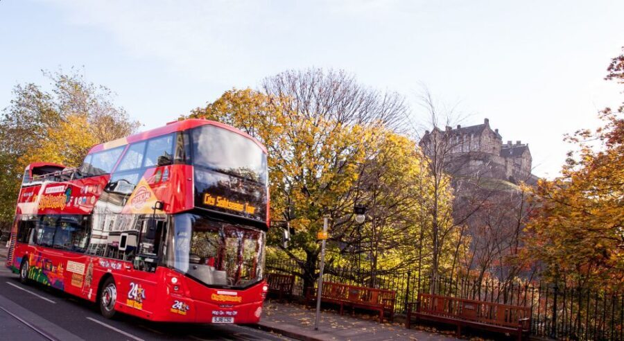 Edinburgh: Hop-On Hop-Off Bus Pass with 3 City Tours - Key points to know before you ride