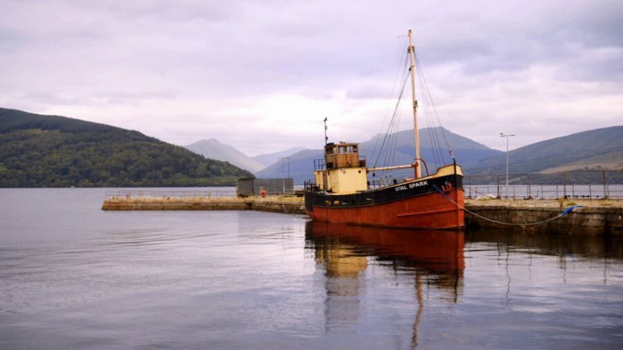 Edinburgh: Oban, Kilchurn Castle & Inveraray Tour in Spanish - When rain changes the plan: Saint Conan Kirk as your backup