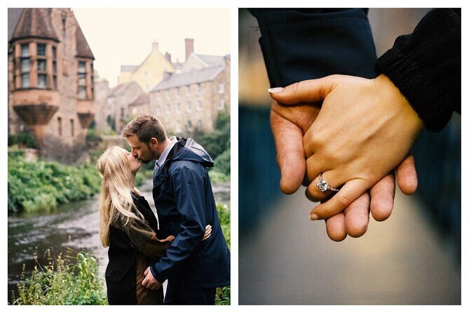 Edinburgh Photoshoot for Couples, Families & Solo Travellers - Finding the right start point near Tolbooth Kirk