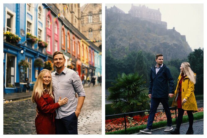 Edinburgh Photoshoot for Couples, Families & Solo Travellers - Daniel Maweu’s approach: relaxed posing without awkwardness