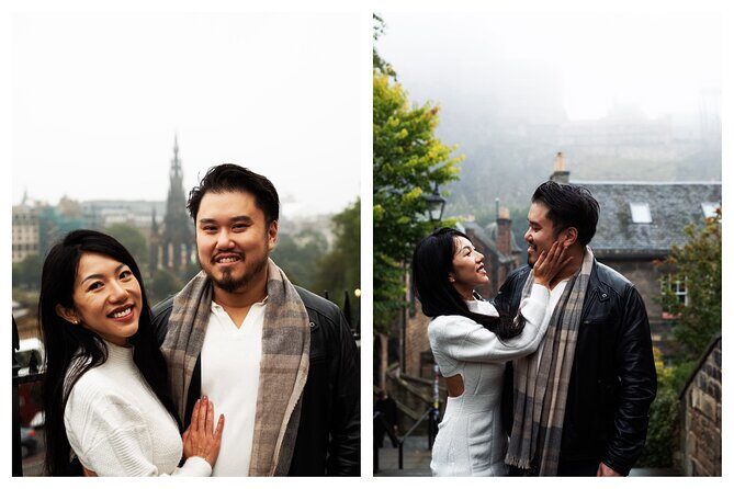 Edinburgh Photoshoot for Couples, Families & Solo Travellers - What your 1-hour session actually includes