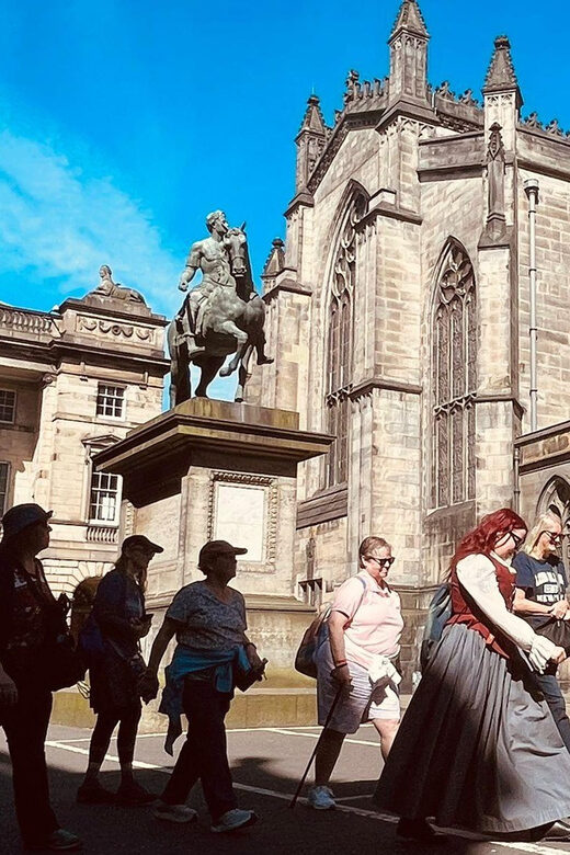 Edinburgh: Royal Mile Old Town Walking Tour - Why the Royal Mile feels different with Charlotte’s costumes