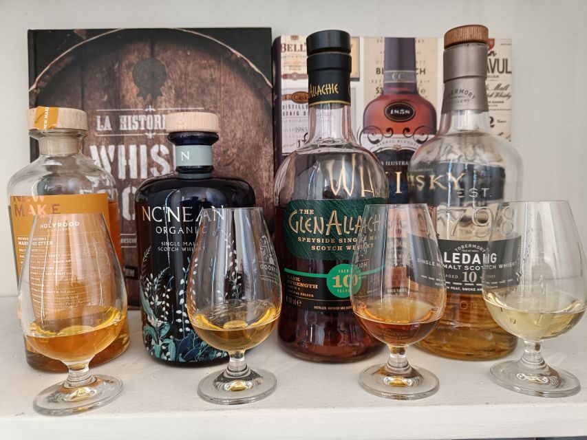 Edinburgh: Scotch Whisky Tasting - Scotland's True Spirit - What’s in your glass: 3 single malts plus a new make spirit