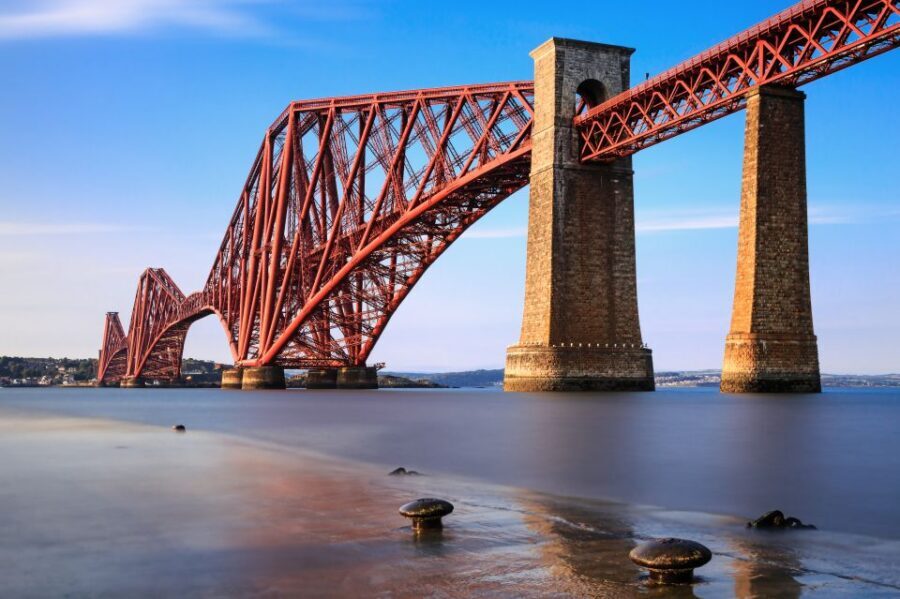 Edinburgh: St Andrews, Dunnottar Castle & Falkland Tour - From Calton Hill to South Queensferry: Forth Bridge’s engineering moment