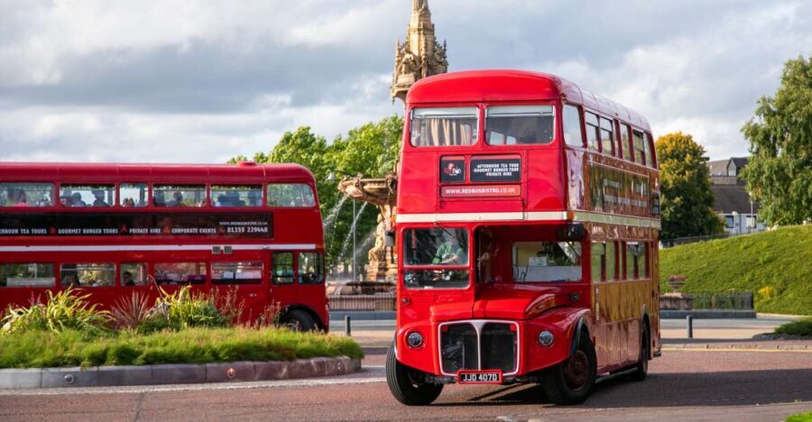 Edinburgh: Vintage Bus Tour with Afternoon Tea or Gin - What makes this Edinburgh bus-and-tea experience worth your time