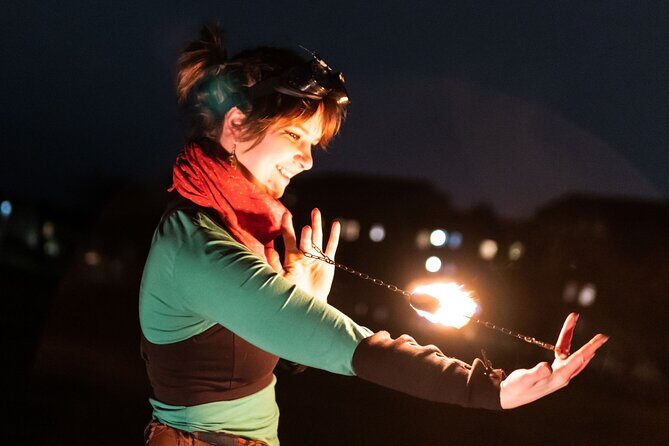 Fire Dancing with Iga - Meeting at the Greyfriars Bobby Statue: How the 90 Minutes Usually Unfolds