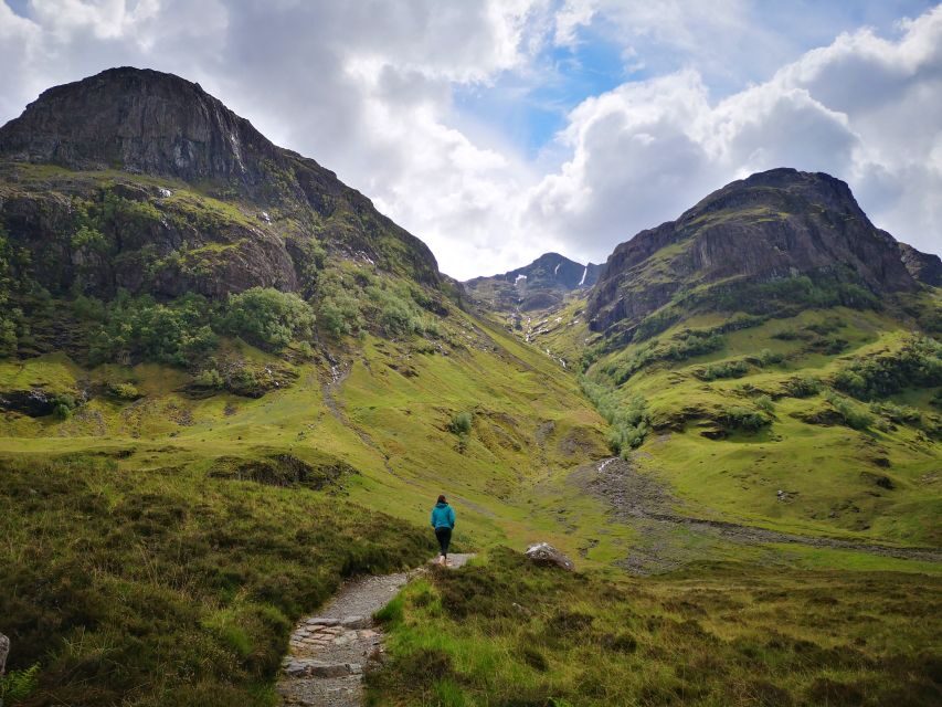 From Edinburgh: Hogwarts Express and Scottish Highlands Tour - Glen Coe: the drama stop after the train