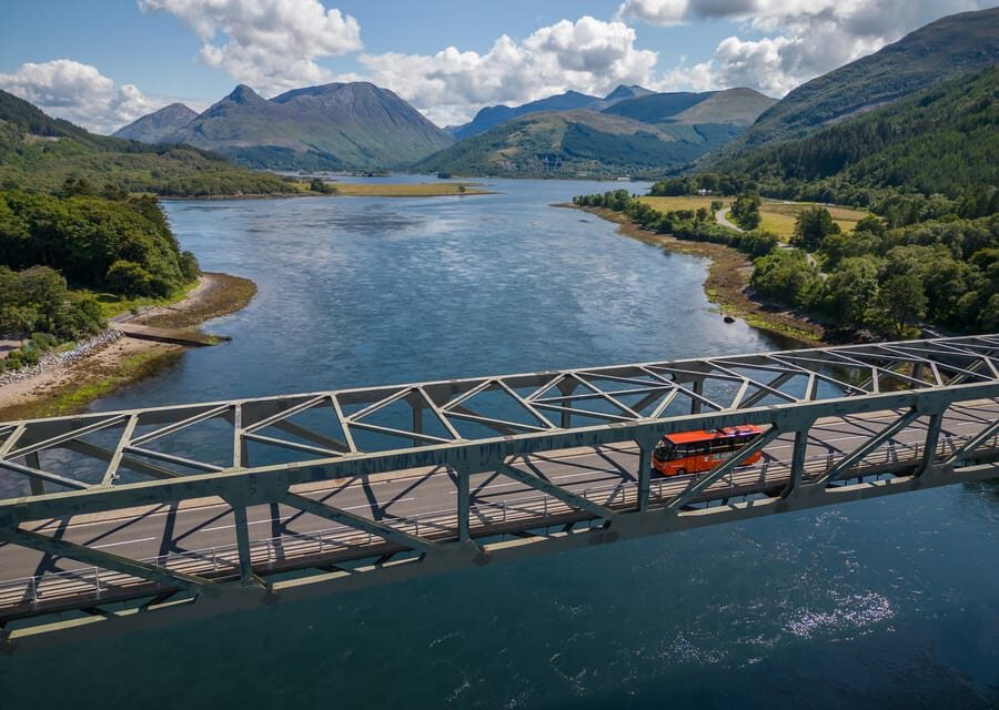 From Edinburgh: Loch Ness, Glencoe & Scottish Highlands Tour - Fort Augustus on the Caledonian Canal: lunch, walking, and the Nessie hunt