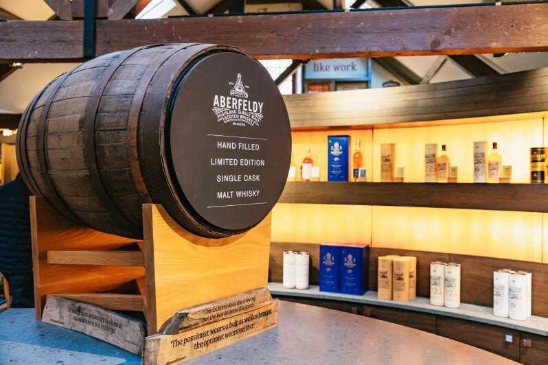 From Edinburgh: Scottish Highlands Tour with Whisky Tasting - Hermitage Woodland Walk to Black Linn Falls and Britain’s Tallest Tree