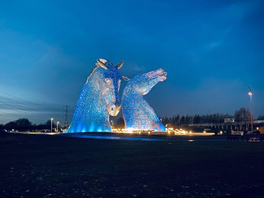 From Edinburgh: The Kelpies, Glencoe & Loch Lomond Day Tour - Private pickup, Mercedes V-Class, and live guide pacing