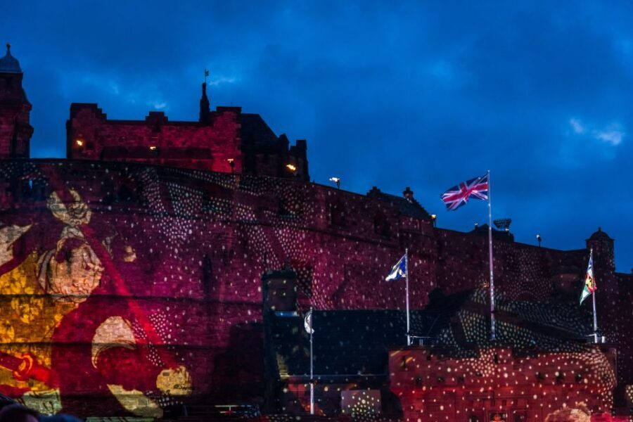 Full-Day Edinburgh Military Tattoo & Scottish Highlands Tour - Hermitage and Black Linn Falls on the River Braan