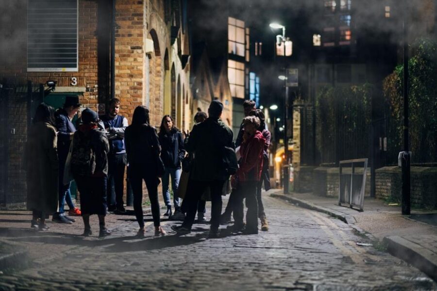 Ghosts, Ghouls & Gallows :The Original Bristol Ghost Walk - How Ghosts, Ghouls & Gallows moves in 90 minutes