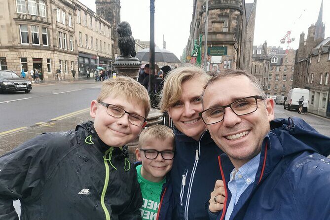 Ghosts of Edinburgh: Bloody Past Exploration Game and Tour - Greyfriars Bobby Fountain: the statue that anchors a legend