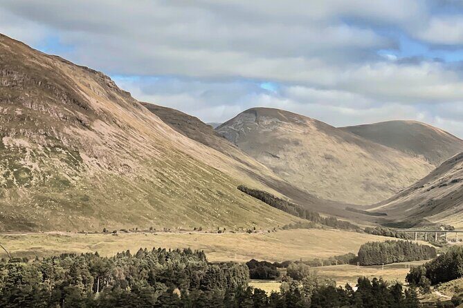 Glenfinnan Viaduct Glencoe and Fort William Tour from Edinburgh - Eilean Na Moine (Dumbledore’s Grave): quick, atmospheric, and very film-recognizable