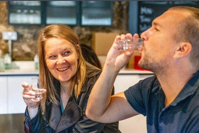 Holyrood Distillery Gin Tasting Experience - The distillery lounge welcome and how the host keeps it interactive