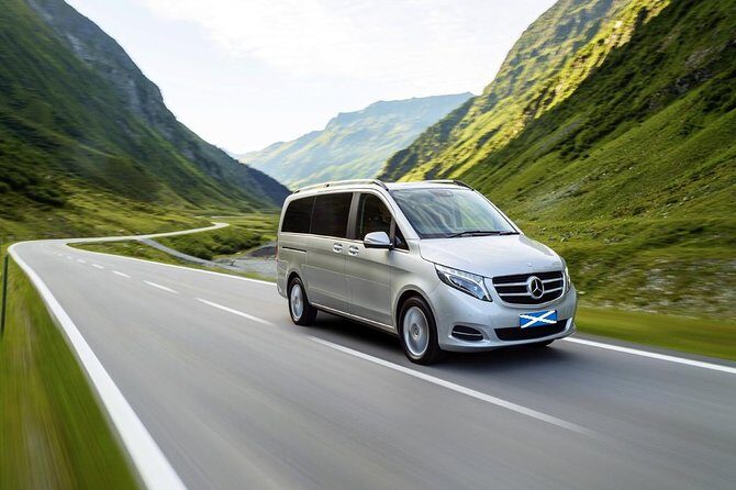 Luxury Transfer Service | Edinburgh to Inverness - Price and value: what $651.68 per person buys you