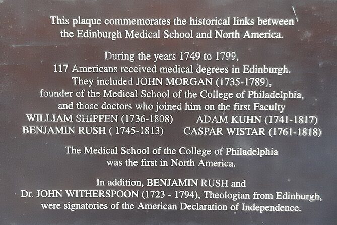Medical and Surgical History of Edinburgh - Private Walking Tour - Surgeons’ Hall Museums: A Break Plus the Fight for Women’s Medical Education