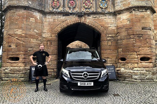 Outlander locations experience, Private Tour in a premium Minivan - Doune Castle: Castle Leoch energy plus extra movie trivia