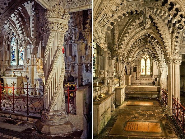 Rosslyn Chapel and Hadrian's Wall Small Group Tour from Edinburgh - Rosslyn Chapel: Da Vinci Code carvings, Templar legends, and the walk to Roslin Castle