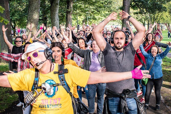 Silent Disco Adventure Tour - The route through Edinburgh highlights, stop by stop