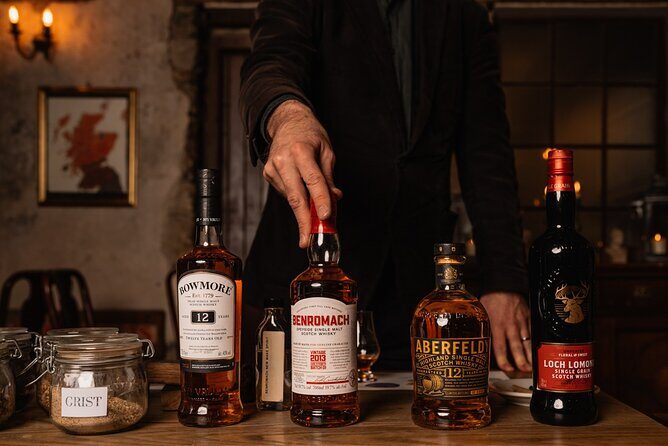 Small Group Edinburgh Whisky Tour and Tasting - Mercat Cross to Megget’s Cellar: the practical flow