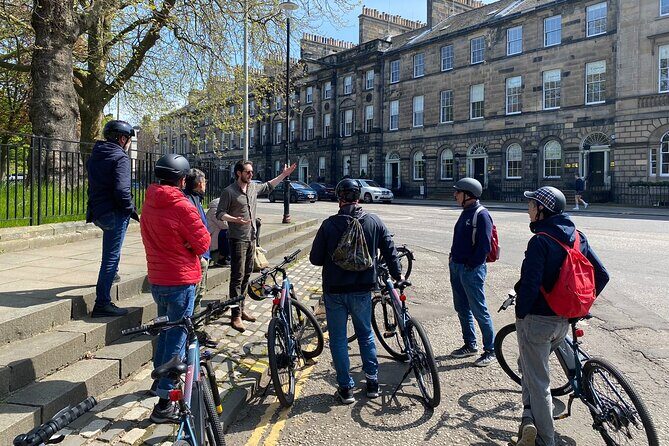 Stunning Edinburgh E-bike Tour max 10 people small group - Leith by Bike: Port Views and Train-Spotting Energy