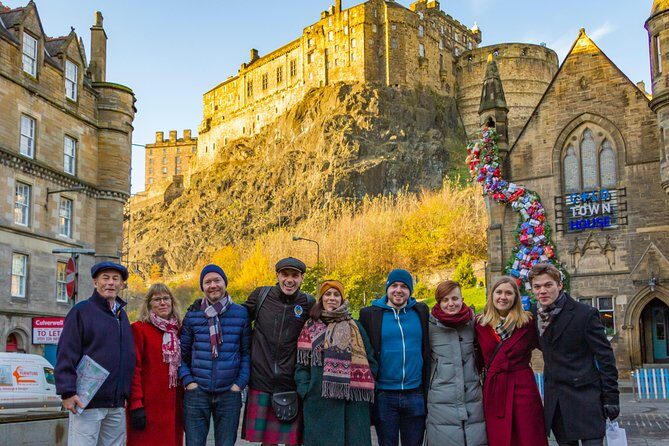 The Mountebank Comedy Walk of Edinburgh - Grassmarket: law and disorder, with public punishment energy