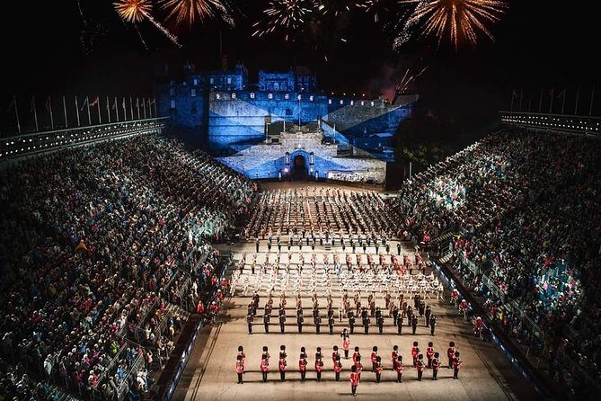 The Royal Military Tattoo Edinburgh City Tour Rosslyn Chapel and Dinner - Citadel viewpoints and Old Town time that actually feels usable