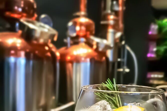 Visit a Working South Loch Gin Distillery - Start Here: Welcome Gin and Tonic in the Bar