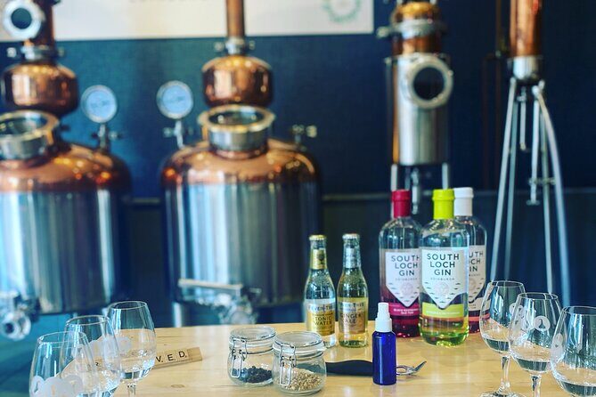 Visit a Working South Loch Gin Distillery - The Finish: Gin Cocktail Topped with Bubbly