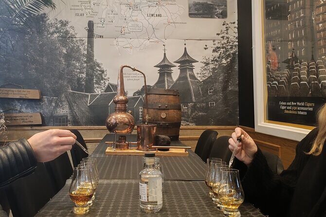 Whisky tasting experience - Jeffrey Street Whisky & Tobacco: a central Edinburgh stop you can actually reach